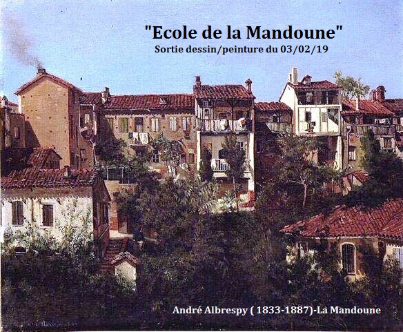 andré albrespy ( 1833-1887)-la mandoune